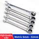 Gearwrench Ratchet Spanner Combination Fixed Head Wrench Metric 6mm To 32mm