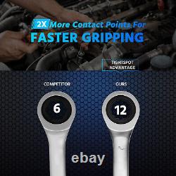 Gearwrench Ratchet Spanner Combination Fixed Head Wrench Metric 6mm To 32mm