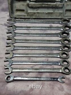 Grearwrench 9 Piece Meteric Combination Wrench Set