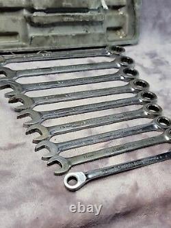 Grearwrench 9 Piece Meteric Combination Wrench Set