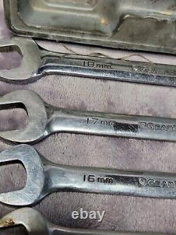 Grearwrench 9 Piece Meteric Combination Wrench Set