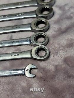 Grearwrench 9 Piece Meteric Combination Wrench Set