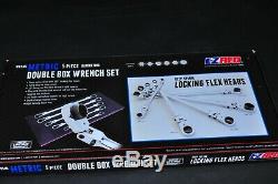 HEAD LOCK 5 Pc. Extra Long Flex Spline Ratcheting Wrench Set Ezred EZ RED WR5ML