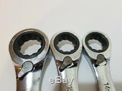 HTF Craftsman USA Metric Reversible Ratcheting Wrench Set GK Series 8mm 18mm