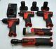 Huge Snap-on Tools 14.4v Microlithium Cordless Set Impact Wrenches Ratchet +more