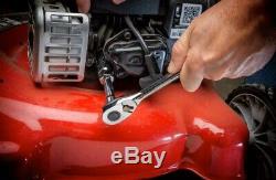 HUSKY 270-PIECE MECHANICS TOOL SET + Case SAE Metric Sockets Wrenches Ratchets