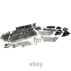 HUSKY 270-PIECE MECHANICS TOOL SET with Case SAE Metric Sockets Wrenches Ratchets