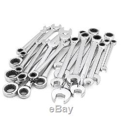 H Craftsman Ratchet Wrench Sets, 10 SAE/Inch 1/4-3/4, 10 Metric/MM 6-18 or Both