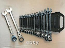 Halfords Advanced Ratchet Flexhead Spanner Set 8-24mm Professional FREE SHIPPING