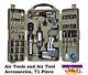 Heavy Duty Air Tool Kit Automotive Hand Tools Impact Wrench Air-ratchet 71pc-set
