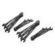 Husky Double Ratcheting Wrench Set Sae/mm 100-position Open-end Hand Tool 12-pcs