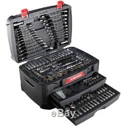 Husky Mechanics 268-Piece Tool Ratchet Set Sockets and Wrenches Kit withCase NEW