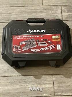 Husky Mechanics Tool Set Sockets and Drivers, 149 Piece Set with Case, H149MTS