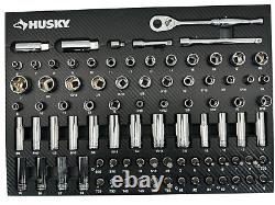 Husky Ratchet Mechanics Tool Set 1/4 3/8 And 1/2 244-Piece H244MTSEVA (OB)
