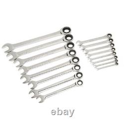 Husky Ratcheting Wrench Set 72tooth ratcheting box 16Pcs Large hard stamped size