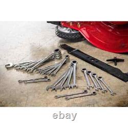Husky Ratcheting Wrench Set SAE/Metric Alloy Steel in EVA Storage Tray (30-Pcs)