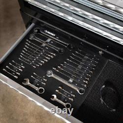 Husky Wrench Set SAE Metric Ratcheting EVA Tray (30-Piece)