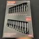 Icon Wclm-10 Professional Long Metric Combination Wrench Set 10 Piece 10- 19mm