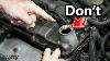 If You Change Your Engine Oil Like This You Re Stupid