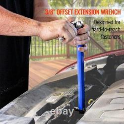 Impact Ready Offset Extension Wrench Tight Reach Extension Wrench Set W 1/2New