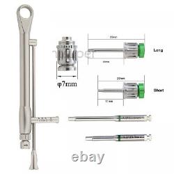 Implant Driver 3I Fits Osstem Hex 1.2 Hand Latch Long Short Torque Wrench