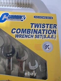 KABO Cummins Pro Industrial Tools Twister 6 Pc. Combination Wrench Set (s)