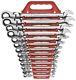 Kd Gearwrench 9702 13 Piece Flex-head Combination Ratcheting Wrench Set Sae In