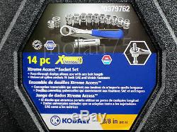 KOBALT XTREME ACCESS Extreme 14 Pc Pass Through Tool Set 3/8 Ratchet Socket Set
