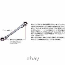 KTC ratchet wrench set (double-headed type swing type) 5 pcs TMR105, From Japan