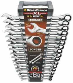 Kd Tools EHT85099 16 Piece Metric Xl Combination Ratcheting Gearwrench Set