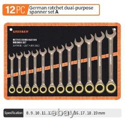 Keys Set Wrench Multitool Key Ratchet Spanners Set Wrenches Car Repair Tools