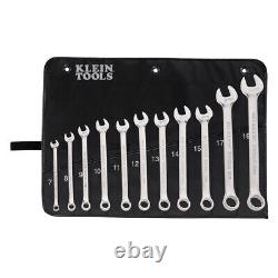 Klein Tools 68502 Metric Combination Wrench Set. 11-Piece