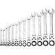 Klutch Flex Ratchet Wrench Set, 13-pc, Sae, 1/4in. 1in