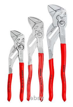 Knipex 3-Piece Plier Wrench Set 4-Pack