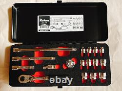 Ko-ken 2286Z Z-EAL 1/4 6.35mm Socket Wrench Set 17 pieces Yamashita Tools JIS