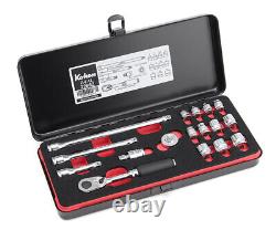 Ko-ken 2286Z Z-EAL 1/4 6.35mm Socket Wrench Set 17 pieces Yamashita Tools JIS