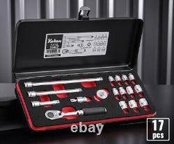 Ko-ken 2286Z Z-EAL 1/4 6.35mm Socket Wrench Set 17 pieces Yamashita Tools JIS