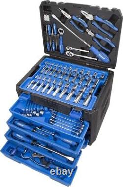 Kobalt 100 Piece Complete Tool Set Hard Case SAE/METRIC Socket Wrench Pliers NEW