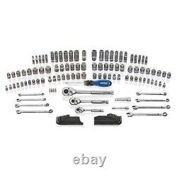 Kobalt 138 Pc Polished Chrome Standard SAE & Metric Mechanics Tool Set