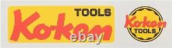 Koken 3286Z Z-EAL 3/8 Socket Wrench Set of 21 Items with Metal Case JPN