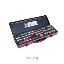 Koken 3286Z Z-EAL 3/8 Socket Wrench Set of 21 Items with Metal Case JPN