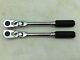 Koken Z-eal 3/8 Flexible Long Ratchet Handle 2726z-160 G72 1/4-6.35mm Set Of 2