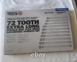 MATCO 10 PC FLEX RATCHETING EXTRA LONG WRENCH SET SRFBZLM102TA METRIC 10mm-19mm