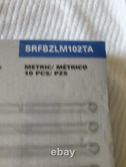 MATCO 10 PC FLEX RATCHETING EXTRA LONG WRENCH SET SRFBZLM102TA METRIC 10mm-19mm