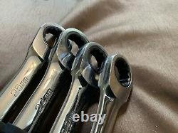 MATCO S9GRCM4 4pc 78Tooth Combo Ratcheting Wrench Set METRIC 21,22,24,25mm