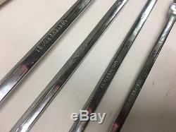 MATCO TOOLS SRFBXLM52TA EXTRA LONG DOUBLE FLEX RATCHETING WRENCH SET-missing one