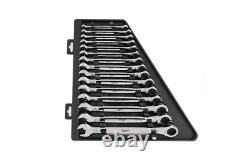 MILWAUKEE 48-22-9516 Metric 15pc Ratcheting Combination Wrench Set