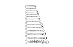 MILWAUKEE 48-22-9516 Metric 15pc Ratcheting Combination Wrench Set