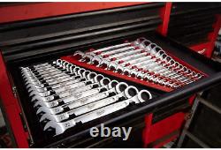 MLW48-22-9516 Ratcheting Combination Wrench Set Metric