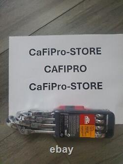 MacTools SRWF28PTB 8 Pc 12 Pt SAE Flexible Head Ratcheting Wrench Set